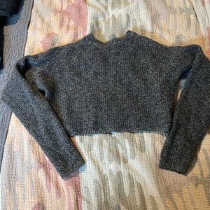 Reformation cropped 100% wool sweater